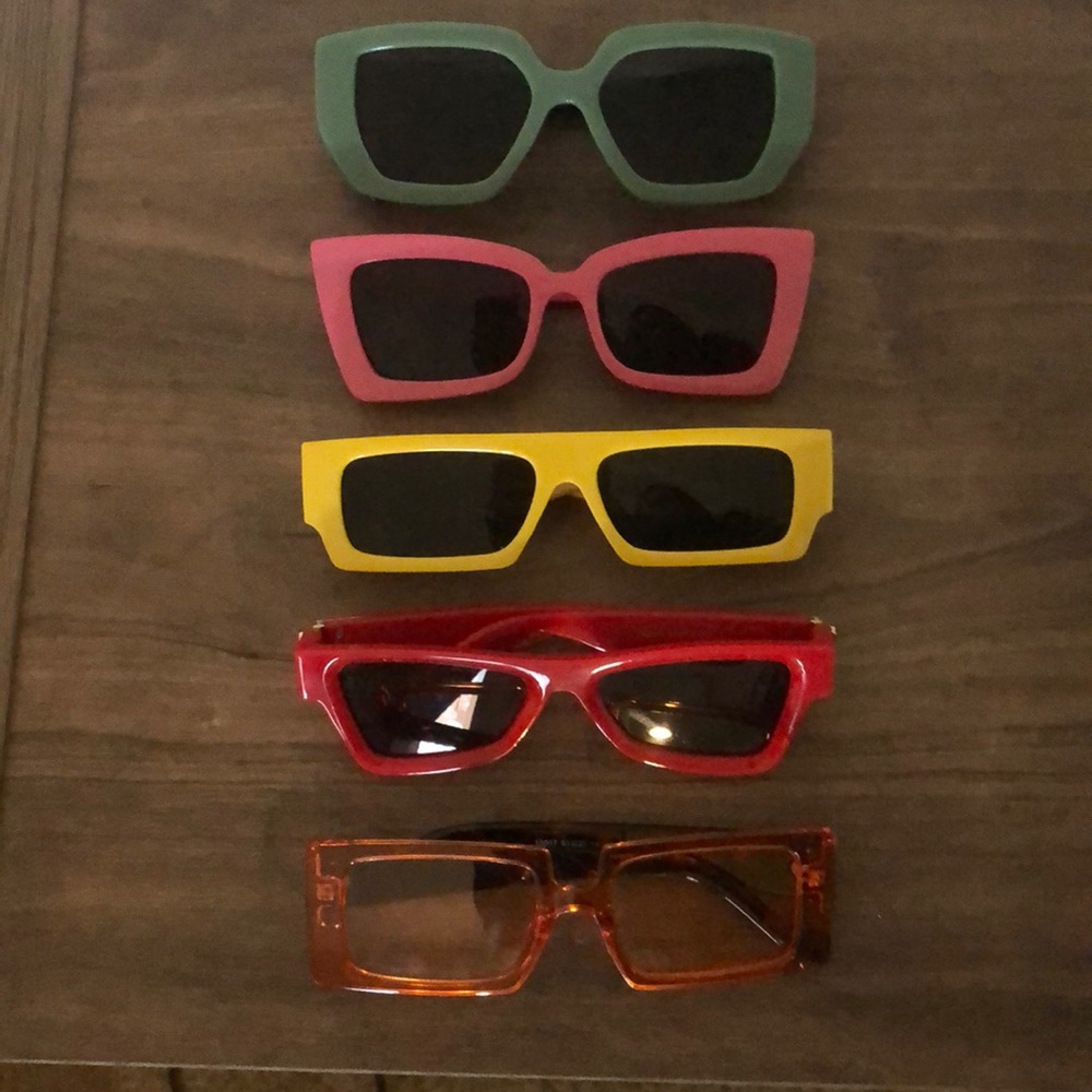 Retro Colorful Sunglasses Bundle